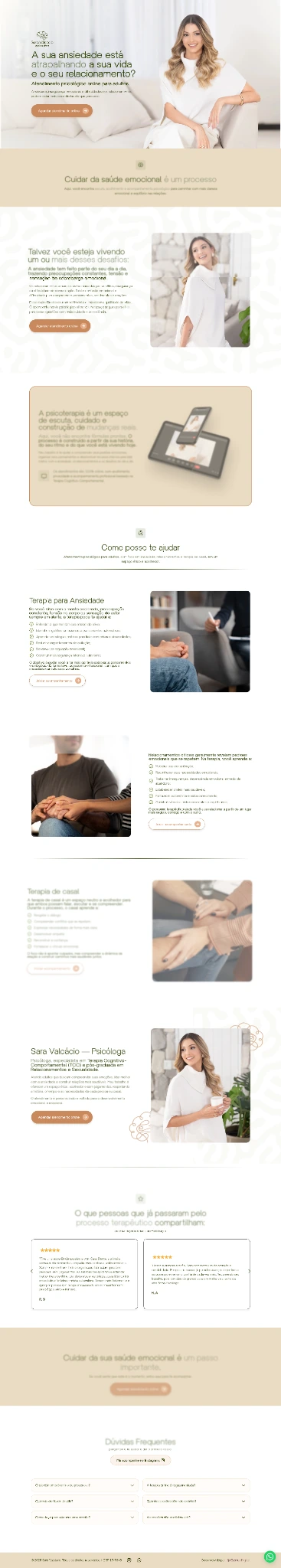Landing Page Start — trabalho realizado 3