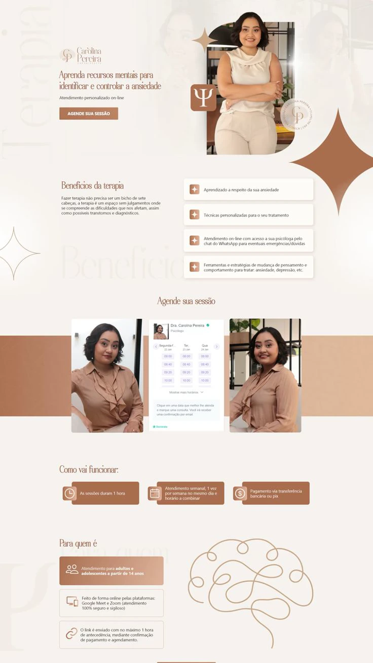 Landing Page Start — trabalho realizado 4