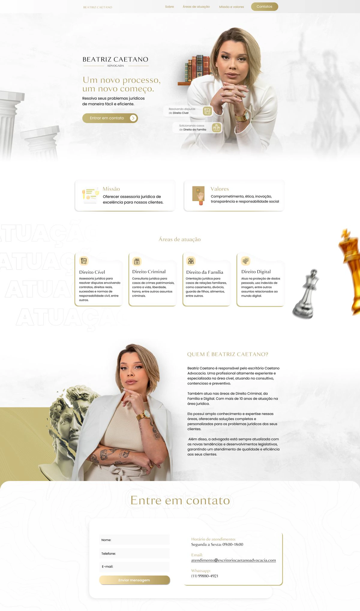 Landing Page Start — trabalho realizado 6